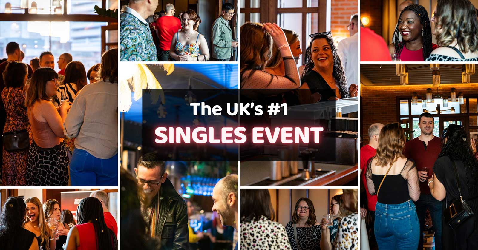 Singles Events in the UK | Single & Mingle